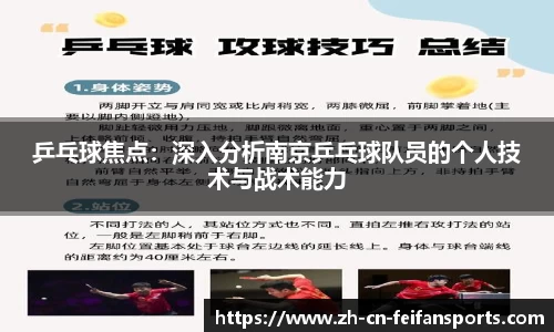 乒乓球焦点：深入分析南京乒乓球队员的个人技术与战术能力
